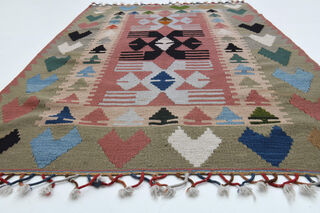 Handmade Vintage Area Rug - Thumbnail