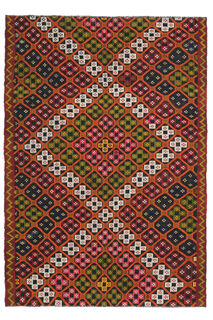 Handmade Vintage Area Rug - Thumbnail