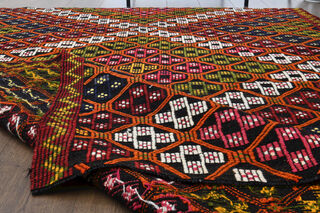 Handmade Vintage Area Rug - Thumbnail