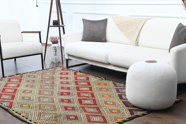 Handmade Vintage Area Rug