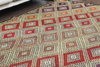 Handmade Vintage Area Rug - Thumbnail