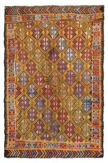 Handmade Vintage Area Rug - Thumbnail