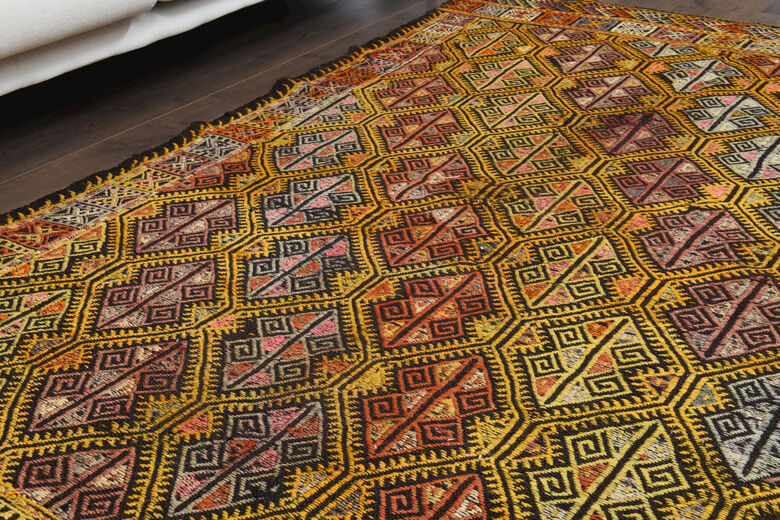 Handmade Vintage Area Rug