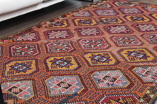 Handmade Vintage Area Rug - Thumbnail