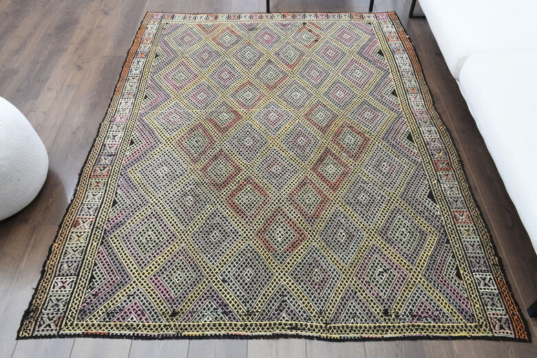 Handmade Vintage Area Rug