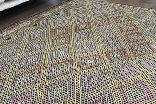 Handmade Vintage Area Rug - Thumbnail