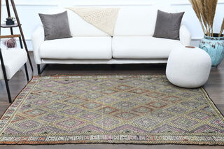 Handmade Vintage Area Rug - Thumbnail