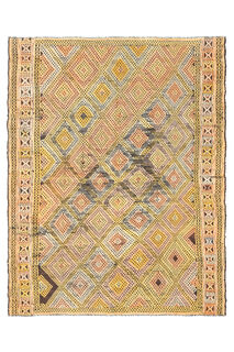 Handmade Vintage Area Rug - Thumbnail