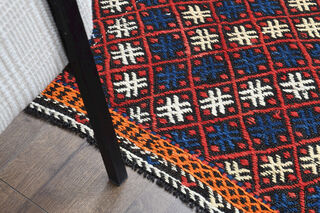 Handmade Vintage Area Rug - Thumbnail