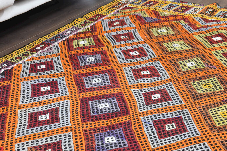 Handmade Vintage Area Rug