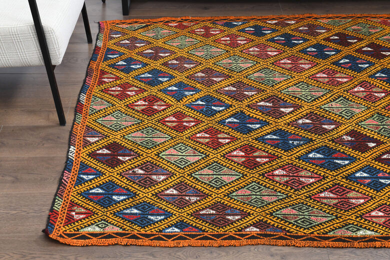 Handmade Vintage Area Rug