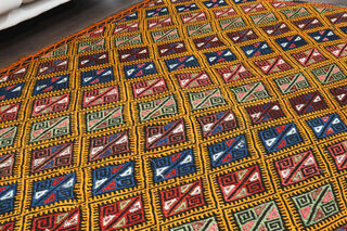 Handmade Vintage Area Rug - Thumbnail