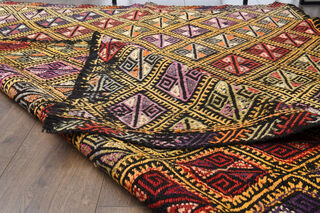 Handmade Vintage Area Rug - Thumbnail