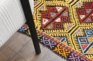 Handmade Vintage Area Rug - Thumbnail