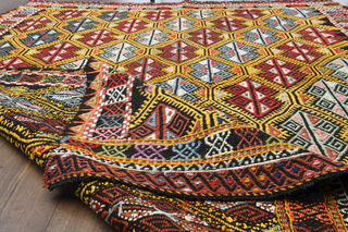 Handmade Vintage Area Rug - Thumbnail