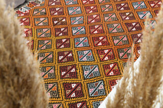 Handmade Vintage Area Rug - Thumbnail