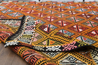 Handmade Vintage Area Rug - Thumbnail