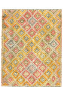 Handmade Vintage Area Rug - Thumbnail