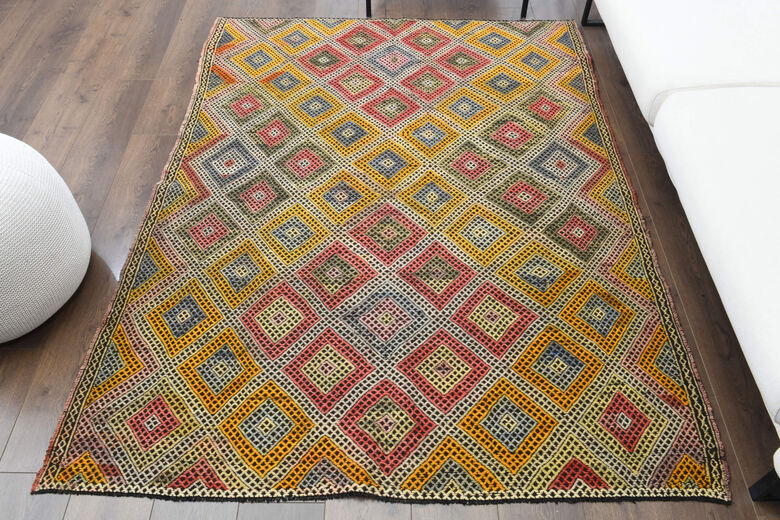 Handmade Vintage Area Rug