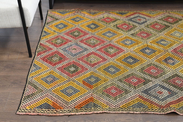 Handmade Vintage Area Rug