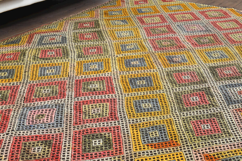 Handmade Vintage Area Rug