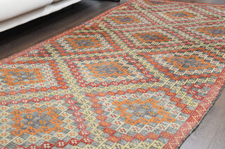 Handmade Vintage Area Rug - Thumbnail