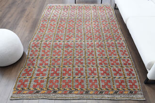 Handmade Vintage Area Rug - Thumbnail