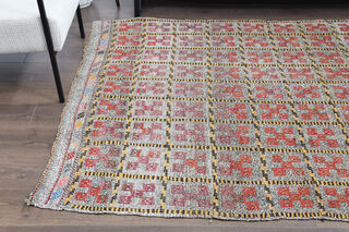 Handmade Vintage Area Rug - Thumbnail