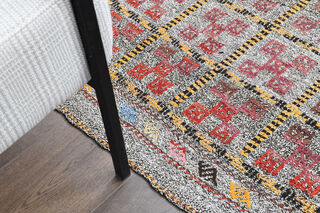 Handmade Vintage Area Rug - Thumbnail