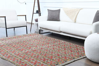 Handmade Vintage Area Rug - Thumbnail