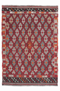 Handmade Vintage Area Rug - Thumbnail