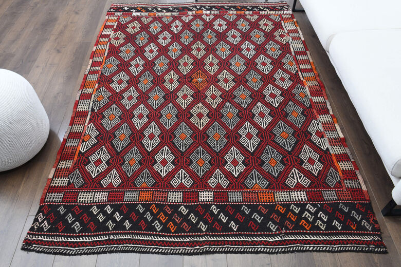 Handmade Vintage Area Rug