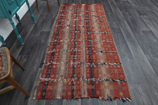 Handmade Vintage Area Rug - Thumbnail