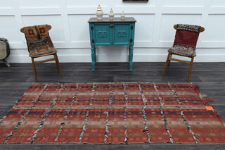 Handmade Vintage Area Rug - Thumbnail