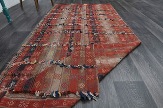 Handmade Vintage Area Rug - Thumbnail