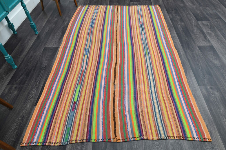 Rainbow Turkish Kilim