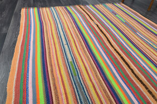 Rainbow Turkish Kilim - Thumbnail