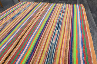 Rainbow Turkish Kilim - Thumbnail