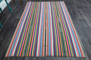 Handmade Vintage Area Rug - Thumbnail