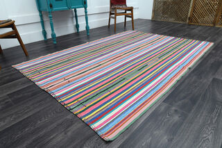 Handmade Vintage Area Rug - Thumbnail