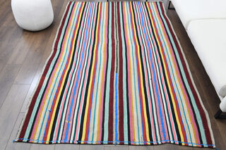 Flatweave Vintage Area Rug - Thumbnail