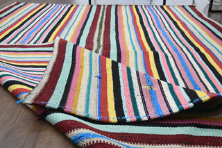 Flatweave Vintage Area Rug - Thumbnail