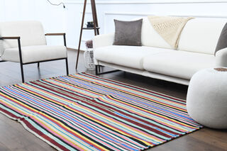 Flatweave Vintage Area Rug - Thumbnail