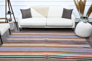 Flatweave Vintage Area Rug - Thumbnail