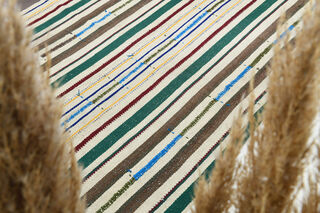 Handmade Vintage Area Rug - Thumbnail