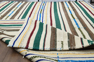 Handmade Vintage Area Rug - Thumbnail