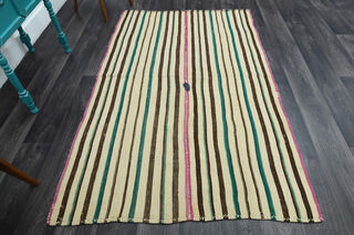 Handmade Vintage Area Rug - Thumbnail