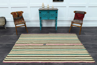 Handmade Vintage Area Rug - Thumbnail