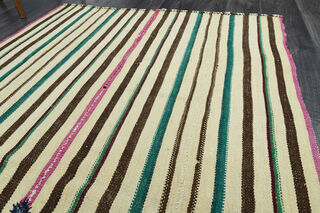 Handmade Vintage Area Rug - Thumbnail