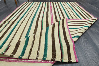 Handmade Vintage Area Rug - Thumbnail